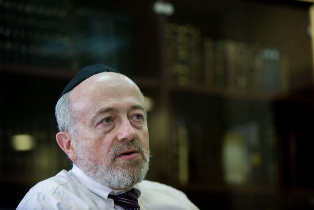 הרב שמעון יעקבי. | יונתן זינדל/פלאש90