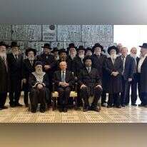 מועצת הרבנות הראשית בבית הנשיא, 2013. | מארק ניימן לע"מ