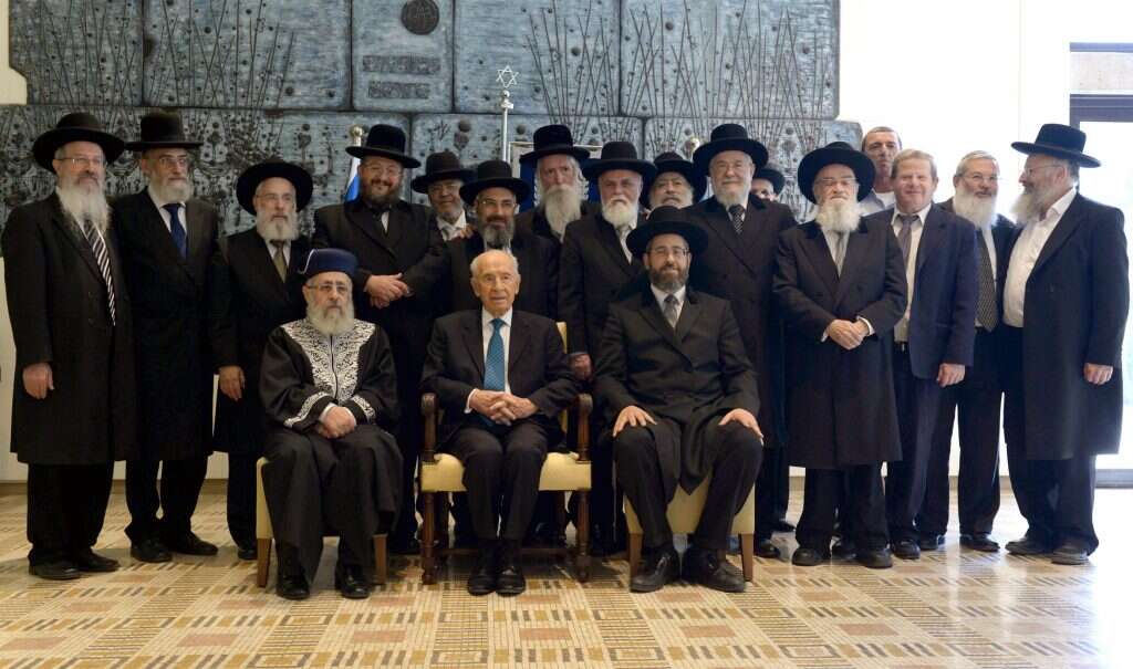 מועצת הרבנות הראשית בבית הנשיא, 2013. | מארק ניימן לע"מ