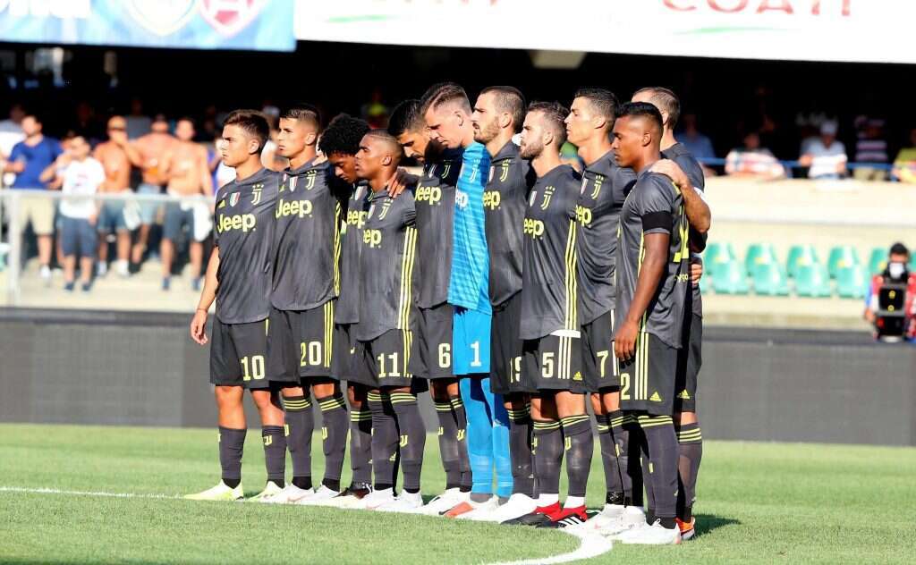 רונאלדו וחבריו החדשים ביובנטוס. | EPA