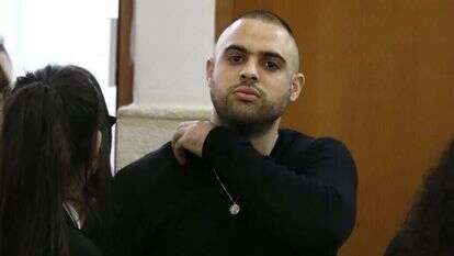 בן דרי בבית המשפט המחוזי. | AFP