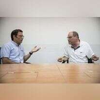 פרופ' אלכס יעקובסון וד"ר אסף מלאך. | הדס פרוש, פלאש 90