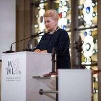 נשיאת ליטא דליה גריבוסקאטה. | AFP