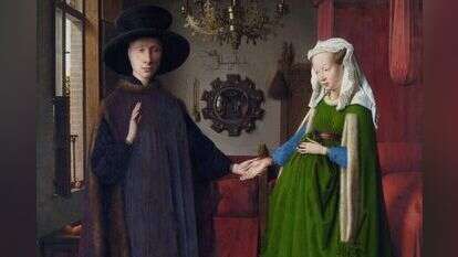 "נישואי הזוג ארנולפיני" מאת יאן ואן אייק, 1434