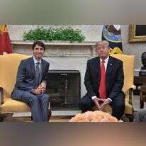 נשיא ארה"ב דונלד טראמפ וראש ממשלת קנדה ג'סטין טרודו. | AFP נשיא ארה"ב דונלד טראמפ וראש ממשלת קנדה ג'סטין טרודו. | AFP