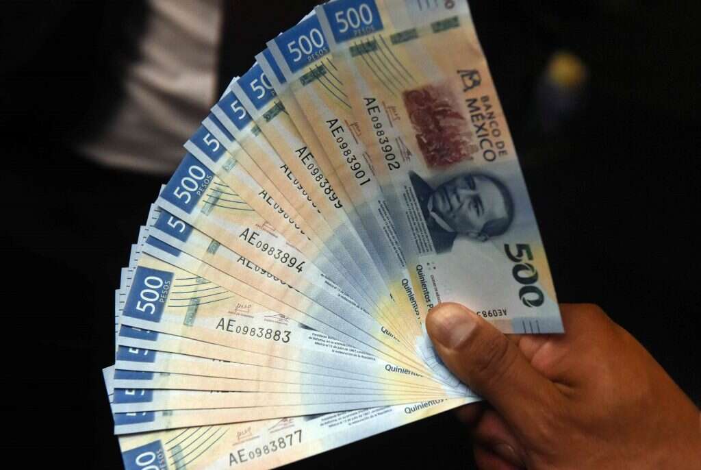 שטרות פסו מקסיקני. מקסיקו תחילה. | AFP