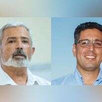 אילן שוחט וניסים מלכה. | אנצ'ו ג'וש ג'יני ומרים צחי