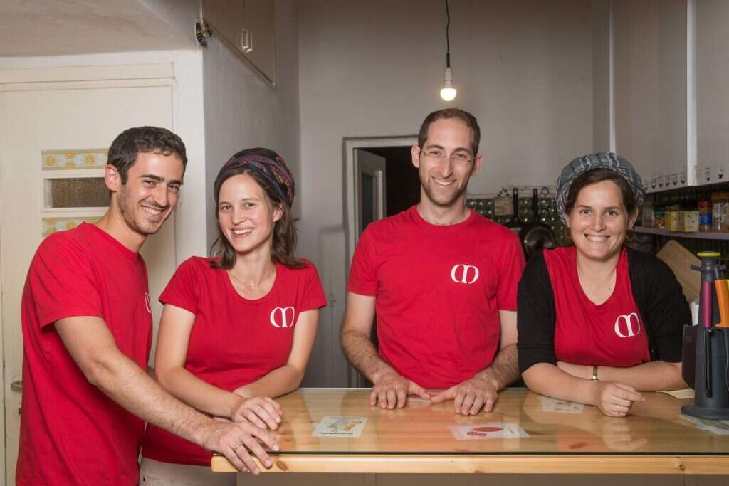 מימין: תמר, ברק, נריה ויובל. | יונתן זינדל, פלאש 90