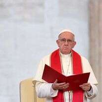 האפיפיור. | AFP