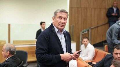 נוחי דנקנר בבית המשפט. | מור שאולי