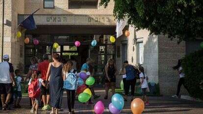 פתיחת שנת הלימודים. למצולמים אין קשר לכתבה. | הדס פרוש, פלאש 90