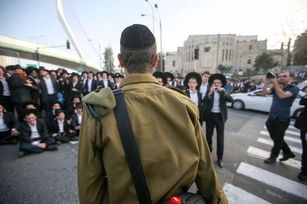 הפגנת חרדים בירושלים. | אורן בן חקון הפגנת חרדים בירושלים. | אורן בן חקון