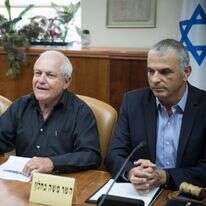 משה כחלון וישראל כץ. | הדס פרוש/פלאש90