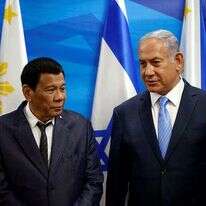 בנימין נתניהו ורודריגו דוטרטה. | EPA