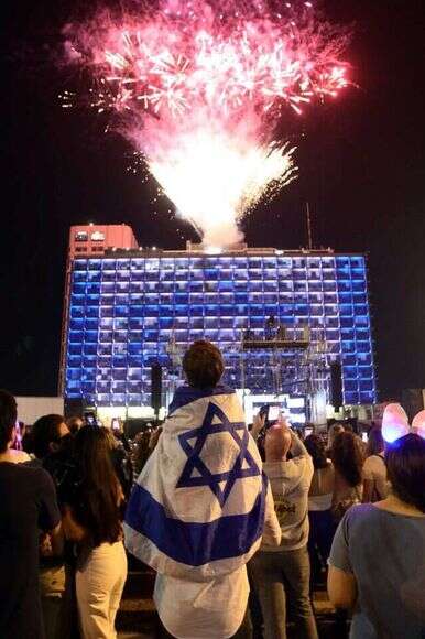 חגיגות יום העצמאות בכיכר רבין בתל־אביב. | אמיר מאירי