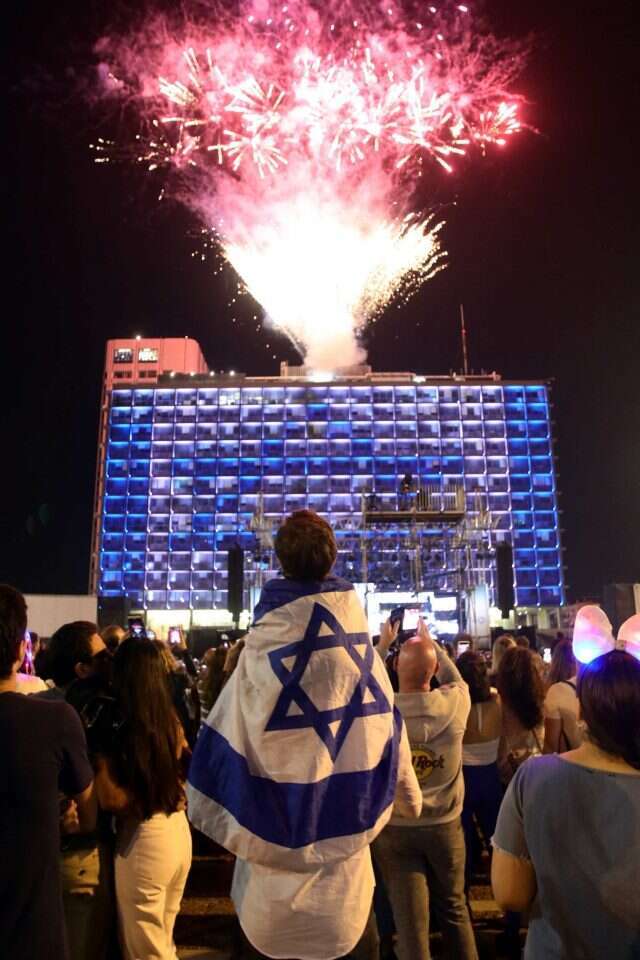 חגיגות יום העצמאות בכיכר רבין בתל־אביב. | אמיר מאירי