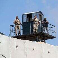 חיילים לבנונים בעמדה בסמוך לגדר הגבול עם ישראל. | AFP