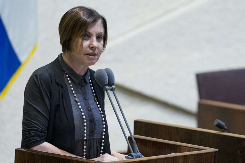 זהבה גלאון. | יונתן זינדל, פלאש 90