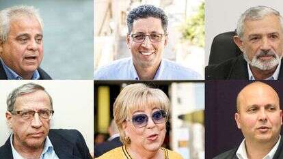 ניסים מלכה, אילן שוחט, בני ביטון, איתמר שמעוני, מרים פיירברג וישראל זינגר. | אמיר מאירי, יוסי זליגר, אנצ'ו ג'וש ג'יני, יונתן זינדל פלאש 90, גדעון מרקוביץ'