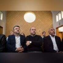 טלב אבו עראר, אחמד טיבי ויוסף ג'ברין. | הדס פרוש, פלאש90