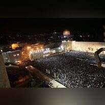 סליחות בערב יום הכיפורים, לפני הקורונה. | מרים צחי סליחות בערב יום הכיפורים, לפני הקורונה. | מרים צחי