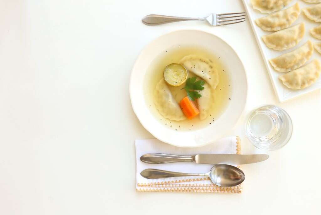 מרק עוף קלאסי עם קרפלך. | אפרת ליכטנשטט