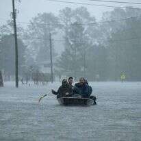 שטפונות כבדים בצפון קרוליינה בעקבות הסופה הטרופית "פלורנס", ארכיון. | AFP