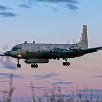 מטוס  IL-20M רוסי, מאותו הסוג שהופל השבוע. | AFP