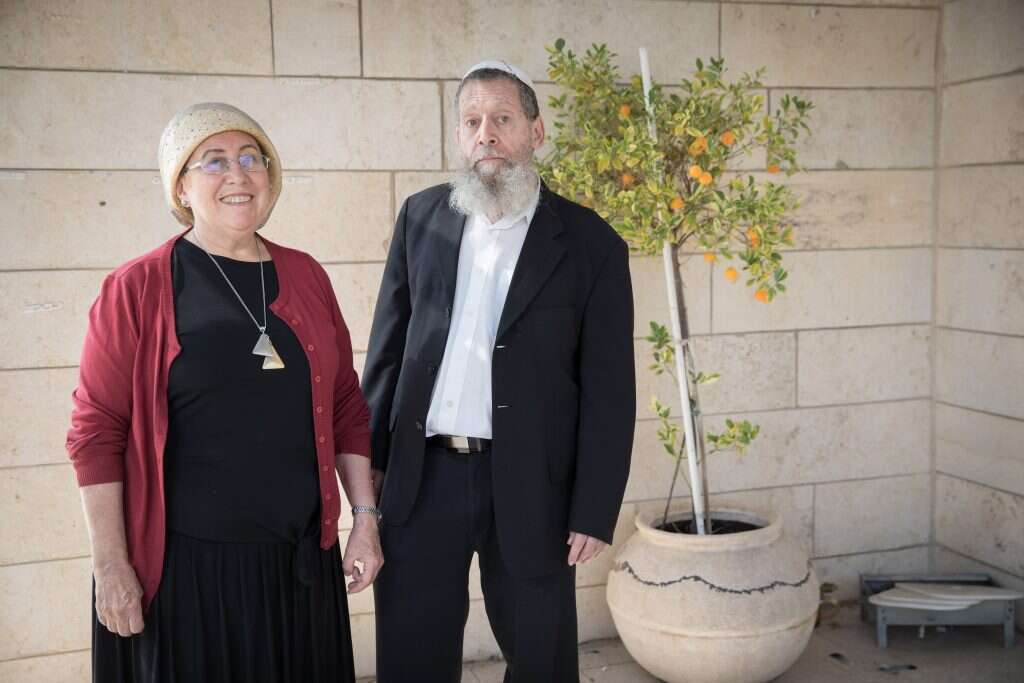 הרב יהודה הרצל והרבנית חנה הנקין. | נעם ריבקין פנטון, פלאש 90