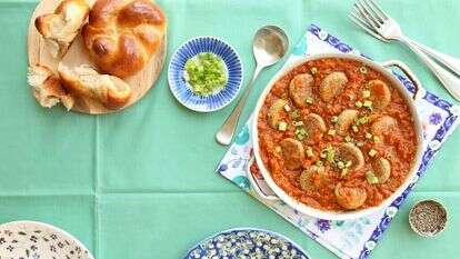 ארוחת חג טבעונית. | אפרת ליכטנשטט