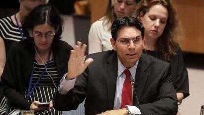 שגריר ישראל באו"ם, דני דנון | AFP שגריר ישראל באו"ם, דני דנון | AFP