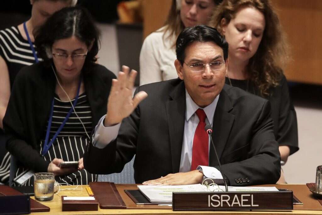שגריר ישראל באו"ם, דני דנון | AFP