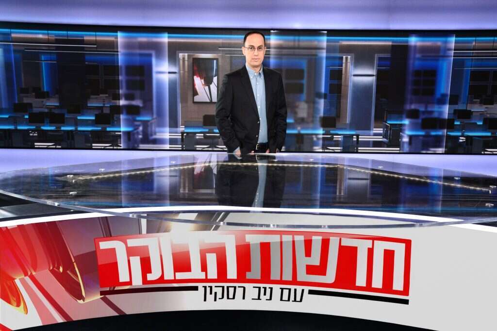 ניב רסקין באולפן 'חדשות הבוקר'