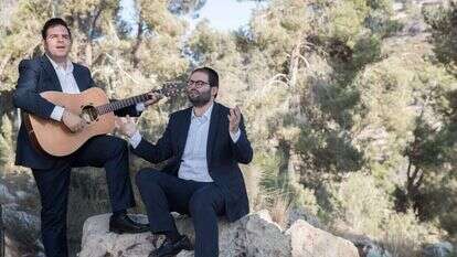 איצי ברי (מימין) ואלי קליין. | יונתן זינדל/פלאש 90