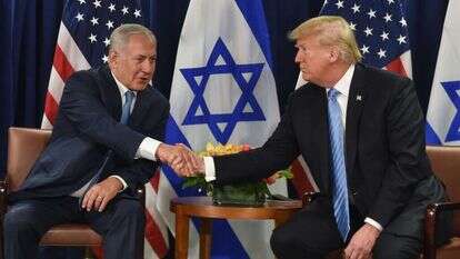דונלד טראמפ ובנימין נתניהו. | AFP