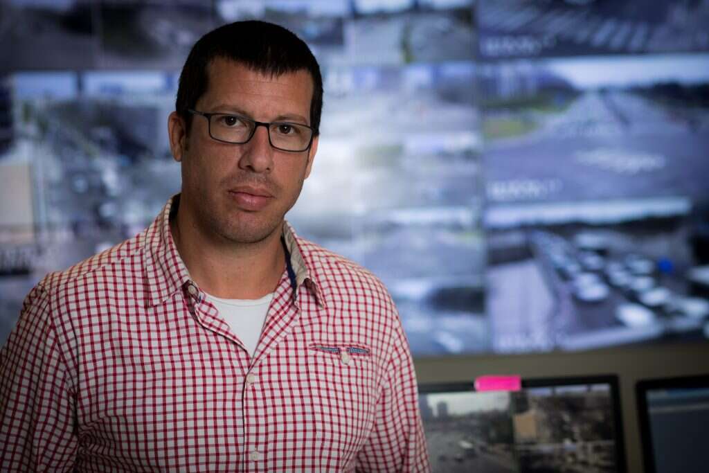 תומר דרור, מנהל בקרת התנועה בתל־אביב. | אריק סולטן