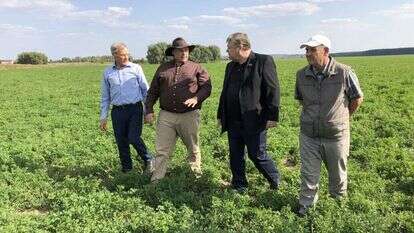 סיור של דרום אפריקנים בשטח חקלאי ברוסיה. | Amie Ferris-Rotman, וושינגטון פוסט