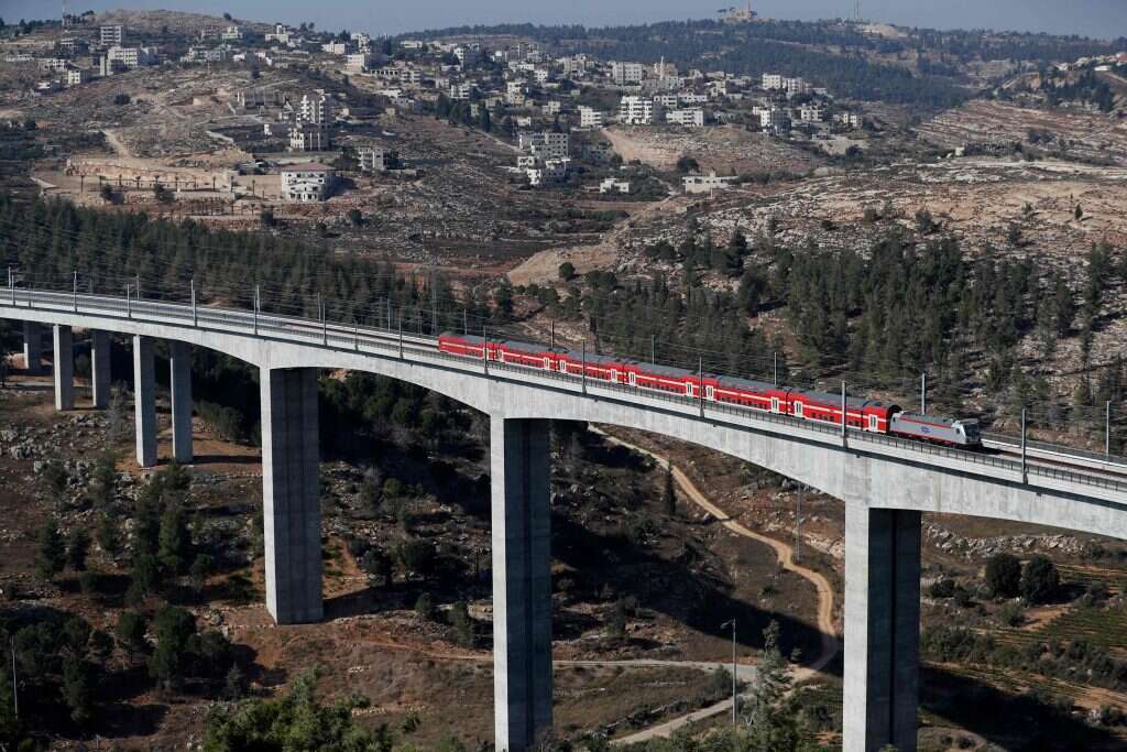 קו הרכבת החדש. | AFP