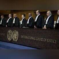 שופטי בית הדין הבינלאומי בהאג | AP