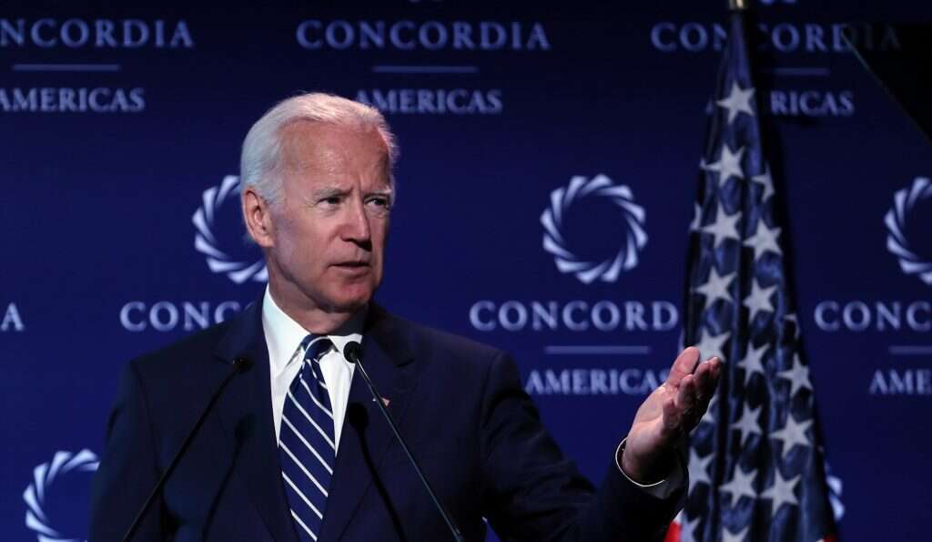 סגן הנשיא האמריקני לשעבר ג'ו ביידן. | EPA