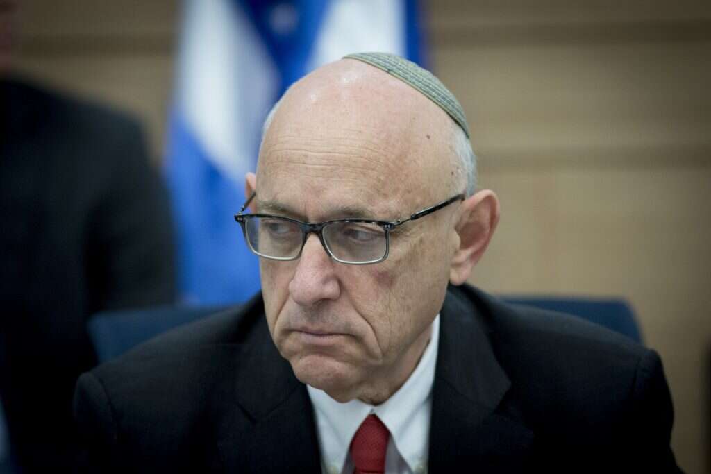 יעקב נגל. | יונתן זינדל, פלאש 90