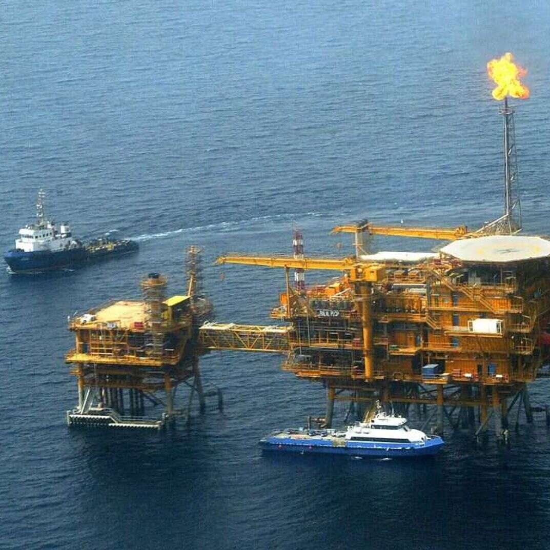 אסדת קידוח במפרץ הפרסי. אילוסטרציה. | AFP אסדת קידוח במפרץ הפרסי. אילוסטרציה. | AFP