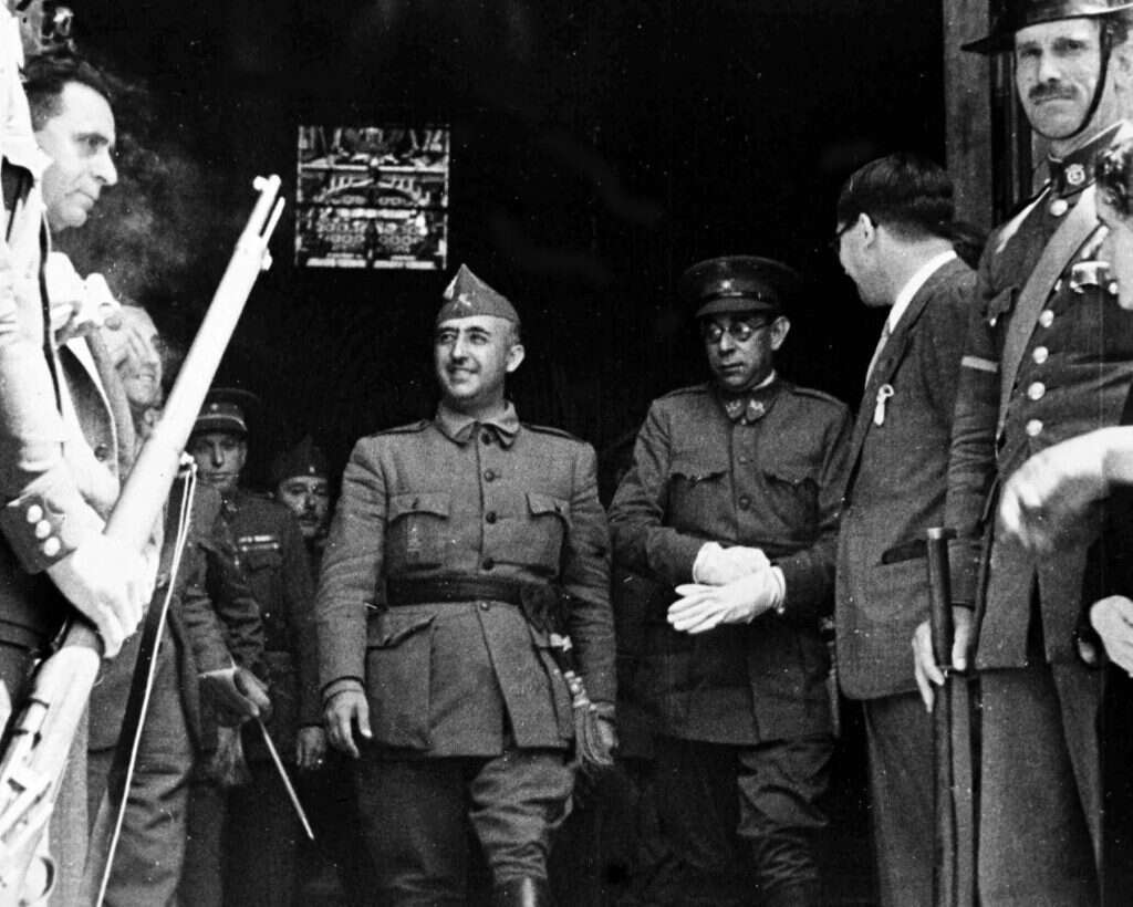 הרודן הספרדי הגנרל פרנסיסקו פרנקו. | AP