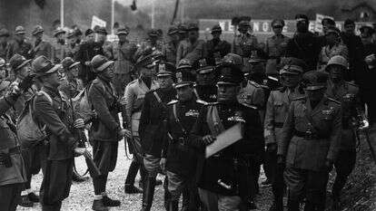 בניטו מוסוליני. | AP