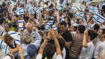 עולים מצרפת בישראל. | AFP