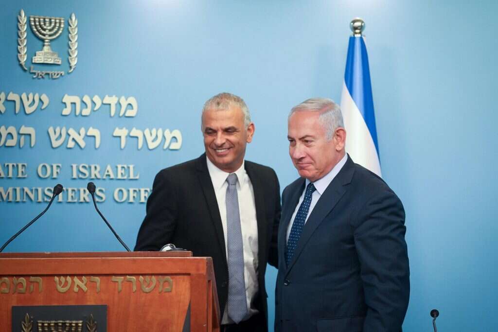 נתניהו וכחלון. | הדס פרוש/פלאש 90