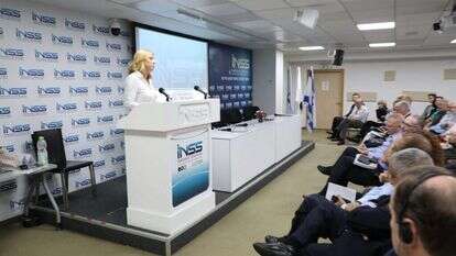 ח"כ ציפי לבני בכנס INSS, השבוע. | חן גלילי