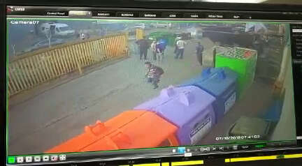 המחבל נמלט מזירת הרצח בברקן