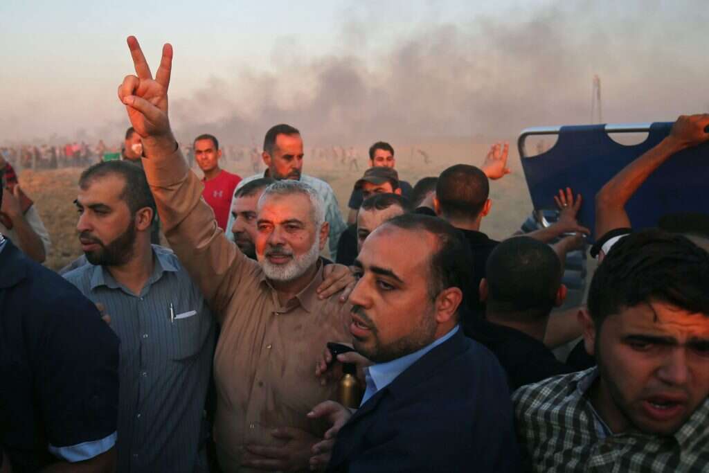 הנייה תומך במפגינים. | AFP