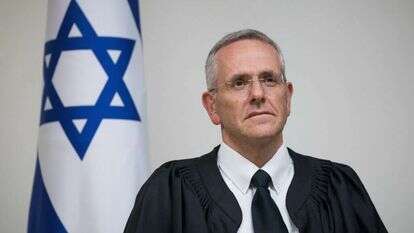 השופט דוד מינץ. | יונתן זינדל/פלאש 90